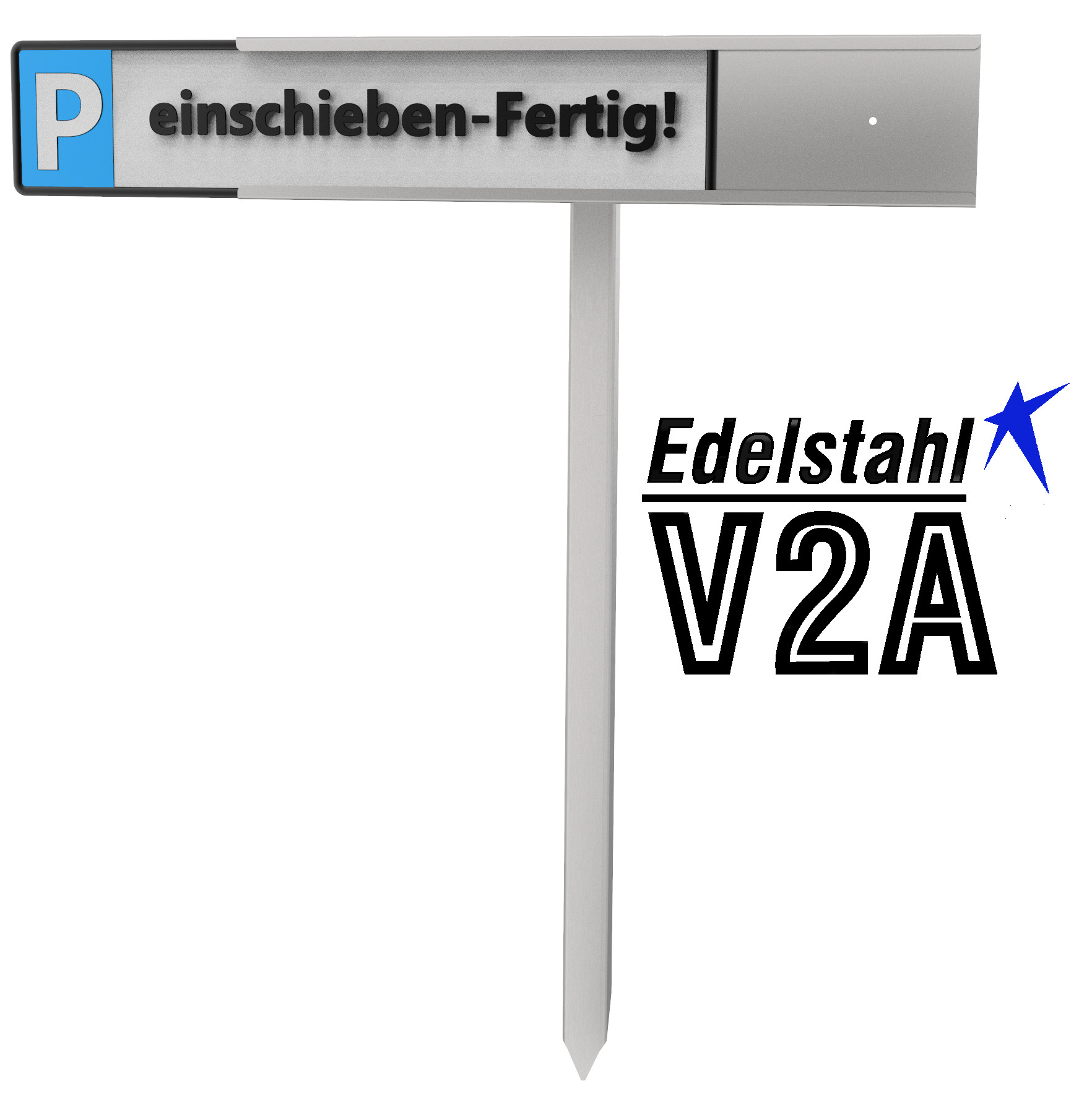 reinkedesign Parkplatz Schilder- Halterung aus E...